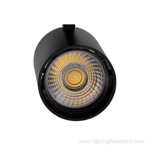 Die-casting Aluminium COB 30W Led dimmable track light